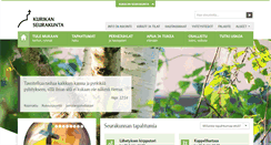Desktop Screenshot of kurikanseurakunta.fi